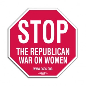 war-on-women-stop-sign